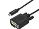 StarTech.com Cavo USB-C a VGA da 3m - 1920 x 1200 - Nero - Adattatore USB Tipo C