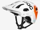 POC Tectal Race SPIN NFC Casco Ciclismo Unisex Adulto, Multicolore Hydrogen White/Fluoresc...