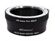KECAY Anello Adattatore per Obiettivi Pentax K (PK) su Fotocamera Micro 4/3 M4/3 Compatibi...
