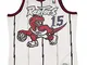 Mitchell & Ness Vince Carter 15 Replica Swingman NBA Jersey Toronto Raptors White HWC Bask...