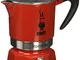 Bialetti Rainbow Caffettiera Colorata, Alluminio, Rosso, 1 Tazza