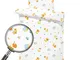 Amazinggirl Copripiumino lettino neonato 90 x 120 cm - lenzuola letto singolo bambino, set...