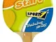 Sport One Start, Racchetta Ping Pong Gioventù Unisex, Marrone, 17x25x3 cm