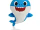 yuailiur Baby Shark Squalo Peluche Giocattoli di Peluche, Baby Shark Toy Compleanno Regali...