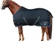 Horses, Coperta da Paddock per Cavallo Turnout 200 gr, Impermeabile, Imbottita, Resistente...