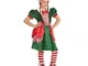 WIDMANN- Elfo Aiutante di Babbo Natale Costume per Bambini, Multicolore, 8-10 anni-140 cm,...