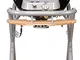 Outdoorchef 18.127.49 Barbecue a Gas, Diametro 45 cm, Nero