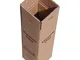 20 scatole di cartone per spedizione del vino per 1 bottiglia di vino certificato DHL e UP...