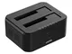 UNITEK USB 3.0 a SATA I/II/III Dual bay Docking Station Esterna per HDD SSD da 2,5/3,5 Pol...