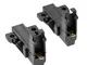 vhbw 2x spazzola carbone compatibile con Balay TS825, TS832, TS833, TS834, TS835, TS852, T...