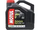 Motul 5000 10W40-Olio per Motocicletta 4T, 4 Litri