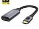 IVANKY Adattatore USB C a DisplayPort (4K@60Hz) Cavo Adattatore USB C (Thunderbolt 3) a Di...