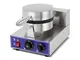 VERTES Belgian Waffle Maker elettrico 1000W in acciaio inox, funzione timer fino a 5 minut...