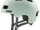 uvex city 4 MIPS, casco da città leggero unisex, sistema MIPS, con luce a LED integrata, l...