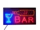 INSEGNA LUMINOSA A LED CON SCRITTA (BAR)