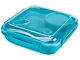 Rotho Memory B3 Lunchbox 1.1L con Posate e Contenitore Separato, Plastica (PP) Senza BPA,...