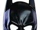 Rubie’s - Maschera di Batman, prodotto su licenza ufficiale, misura unica per adulti, colo...