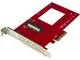StarTech.com Scheda Adattatore PCI Express ad U.2 NVMe SSD, SFF-8639 da 2,5" PCIe 4.0 x4