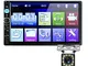 Autoradio 2 Din con Bluetooth: 7 Pollici Lettore MP5 Multimediale per Auto Touch Screen -...