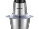 Yissvic Tritatutto da Cucina Elettrico, 2L 500W Tritatutto Elettrico Frullatore Tritatutto...