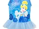 Disney Costume da Bagno per Ragazze Cinderella Blu 9-10 Anni