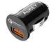 AUKEY Quick Charge 3.0 Caricabatteria da Auto con Quick Charge 3.0 & AiPower 19,5W, Alimen...