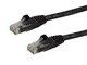 StarTech.com N6PATC1MBK Cavo di Rete CAT6, Patch Ethernet, RJ45, UTP, Antigroviglio, 1 m,...