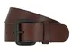 Timberland Cintura in Pelle con Fibbia Uomo (107 cm) (Marrone)