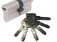 Abus EC550 Doppia Lunghezza 45/50mm con 6 Chiave