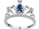 Huaji Queen Vintage Crown Ring Galvanotecnica Lega Anello Migliore Regalo Per Le Donne For...