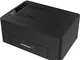 Sabrent Docking Station USB 3.0 a SATA con Doppio Slot per HDD/SDD da 2,5”/3,5” con Funzio...