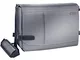 LEITZ Borsa Messenger (15,6'') - Smart Traveller - Argento - 60190084