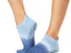 toesox Calzini da donna a vita bassa antiscivolo per balletto, yoga, pilates, punta a barr...