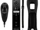 Wii Controller con Nunchuck Remote Motion Plus,Telecomando di Gioco Controller con Custodi...