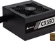 Corsair CX550 Alimentatore PC, 80 Plus Bronze, 550 W, CX (Cavi fissi), EU