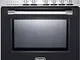 De Longhi PRO 66 MA ED Linea Pro - Cucina a gas 4 fuochi con forno elettrico ventilato 60x...