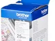 Brother CZ1004 Nastro a Lunghezza Continua, Bianco, 25 mm