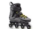 Rollerblade Twister Edge, Pattini Urban Unisex Adulto, Nero, 36.5