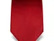 Vincenzo Boretti cravatta elegante classica da uomo, 8 cm x 15 cm, di pura seta di alta qu...