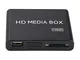 Mugast Mini Media Player Box, Lettore Multimediale Video Full HD 1080P con Telecomando, Su...