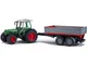 Bruder 02104, Trattore Fendt 209S con rimorchio ribaltabile