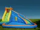 Tobogani - Parco Acquatico per Bambini Composto da Scivolo Gonfiabile e Piscina di 12 m² (...