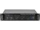 Ibiza - AMP1000-MKII - Amplificatore PA professionale 2x800W con ingressi RCA/jack e uscit...