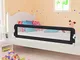 Ringhiera per letto di sicurezza per bambini, portatile, protezione contro le cadute 180x...