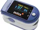 Pulox PO-200 Solo - Saturimetro Da Dito professionale certificato, con Display LCD con Let...