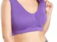 Dorical Donne Pure Color Reggiseno Sportivo con Reggiseno Sportivo di Grandi Dimensioni Ca...