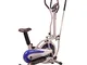 Ellittica Crosstrainer, Macchina Ellittica 2 in 1, Bici Per Il Collegamento Di Mani E Pied...