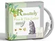 Rmolitty Collare Antipulci Gatto, Trattamento con pulci di Oli Naturali per 8 Mesi di Prot...