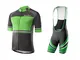 Uglyfrog Magliette Jersey +Salopette Body Tuta Ciclismo Completo Bici Uomo Estivo con Magl...