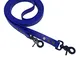 Collar & Leash C&L - Redini chiusi in BioThane® da 19 mm, 2,50 m, colore blu, BU522